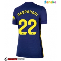 Ženske Nogometnih dresov Atletico Madrid Giacomo Raspadori #22 Gostujoči 2025-26 Kratki rokavi